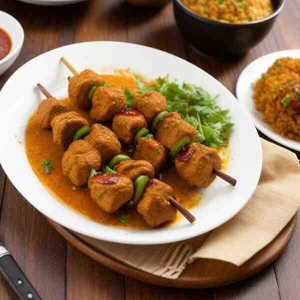 Шашлык куриный Кучерявый